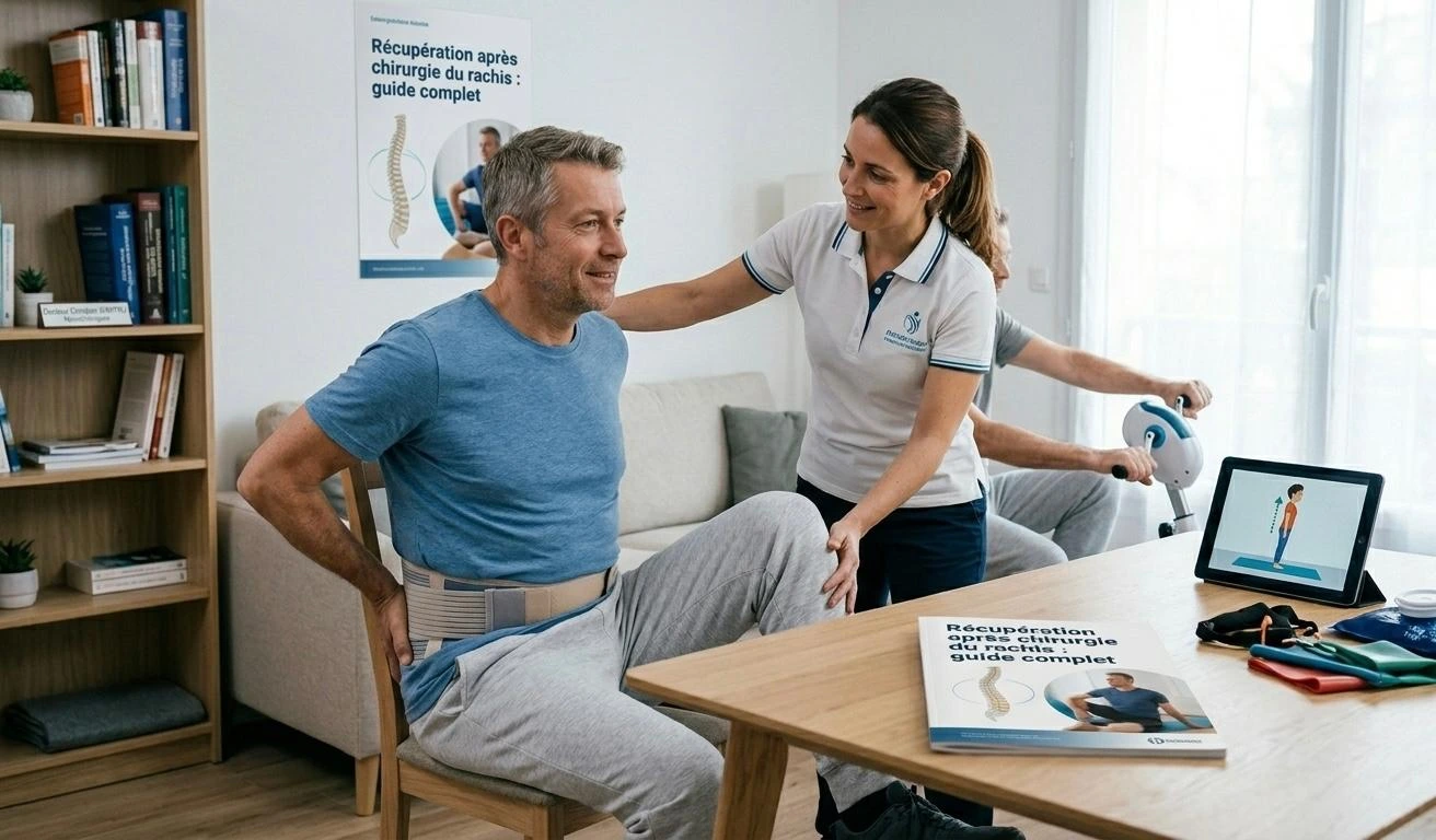 Rehabilitation after spine surgery - physiotherapy